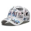 Graffiti Baseball Cap, Fashionable And Versatile Outdoor Sun Hat For Men And Women