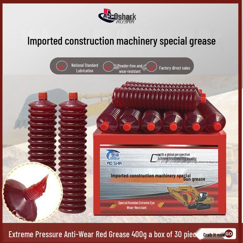 Transparent Manual Grease Gun with Zipper Design for Cartridge and Chain Lubrication