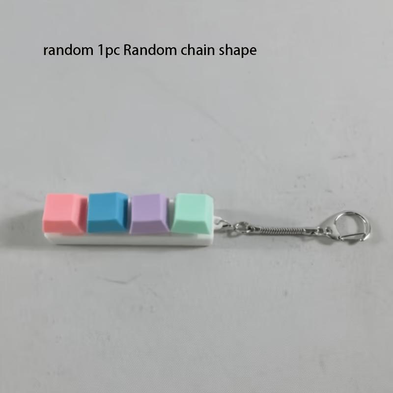 Random Color Keyboard Decompression Gadget Fun Desktop Interactive Ornament Office Stress Relief Prank Prop Party Gift