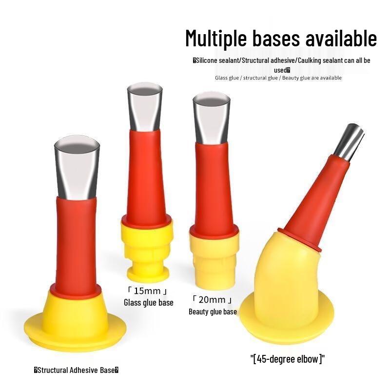 Stainless Steel Sealant Nozzle Set
