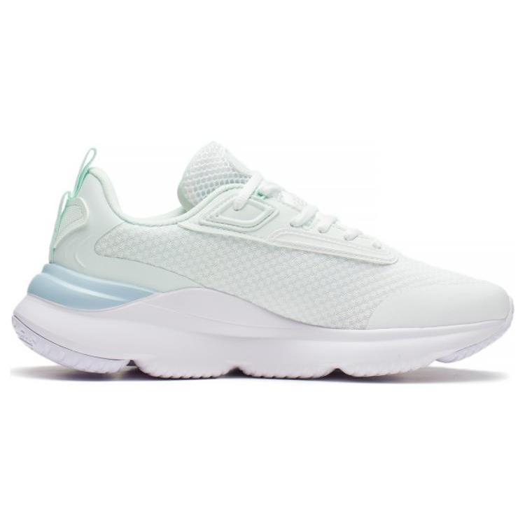 Li Ning Slip Resistant, Abrasion Resistant, Breathable Low Top Sports Casual Shoes Women's Cyan AGLS126-4