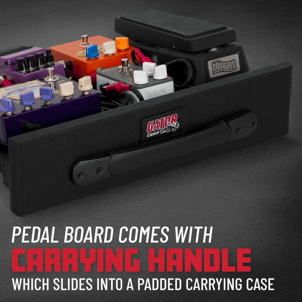 Gator GPT-Black Pedal Board Carry Bag Guitar Case