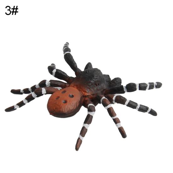 Realistic 3D Spider Wild Insect Model Prank Halloween Trick Prop Kids Toy Gift