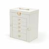 Jewelry Box with Drawers Large Capacity 6-Layer Velvet-Lined for
