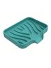 1PCS Silicone Soap Dish Solid Color Simple Style Self-Draining Non-Slip Countertop Sink Soap Holder Bathroom Storage Accessories