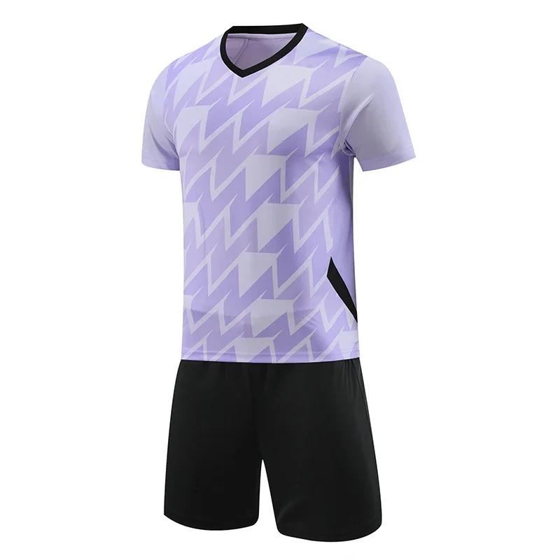 Children's Soccer Set Mens Sports Soccer Suit Running T-shirt Jersey Kits Outdoor Shorts Sportswear Team Training Team Uniforms