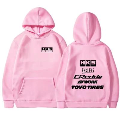 Novo Moletom Masculino Cool Japão JDM Carro Modificado HKS ENDLESS Moletom Masculino Feminino Vintage Casual Moletom Masculino de Manga Longa