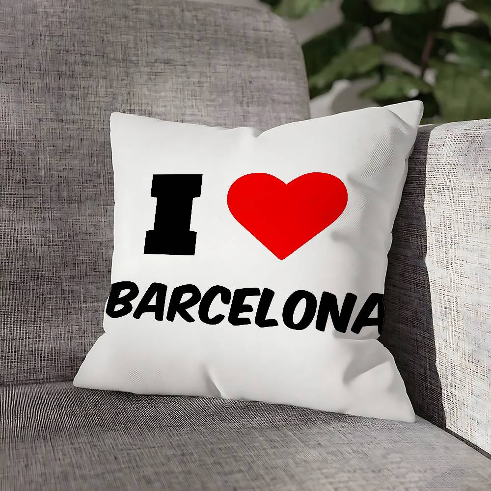 Hot Cites I Love NY LONDON Throw Pillow Case For 55cm 40cm 45cm 50cm 30cm Square Office Pillowship Cover