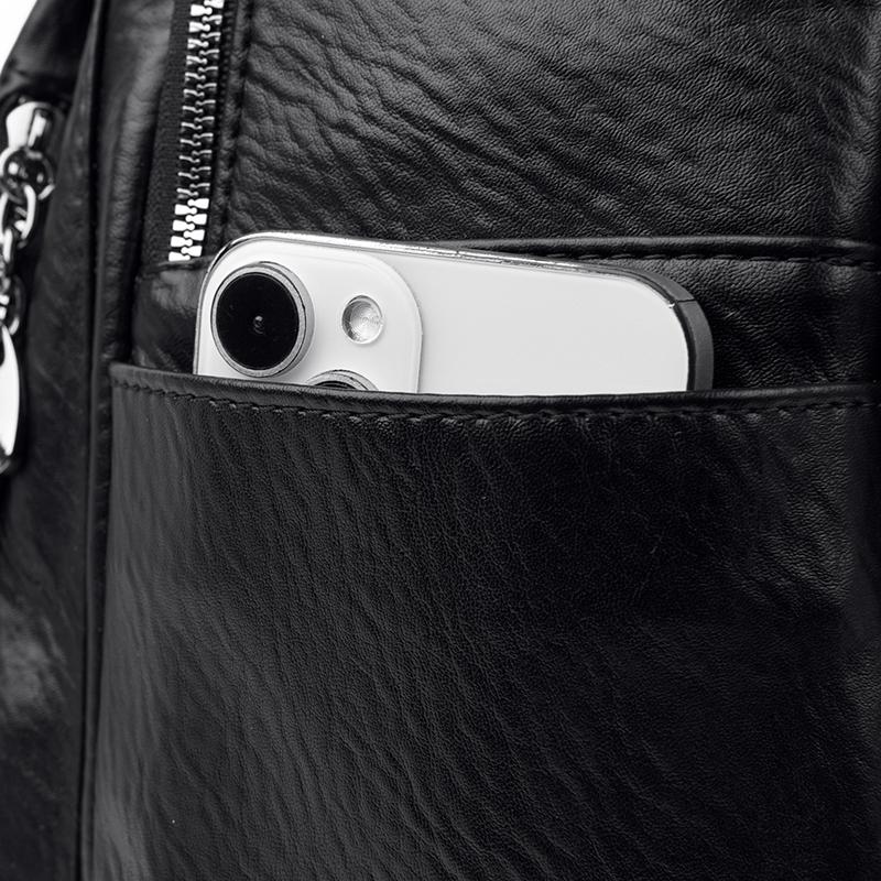 Large Capacity Women's Retro Backpack Shop Multi-function Shoulder Bag