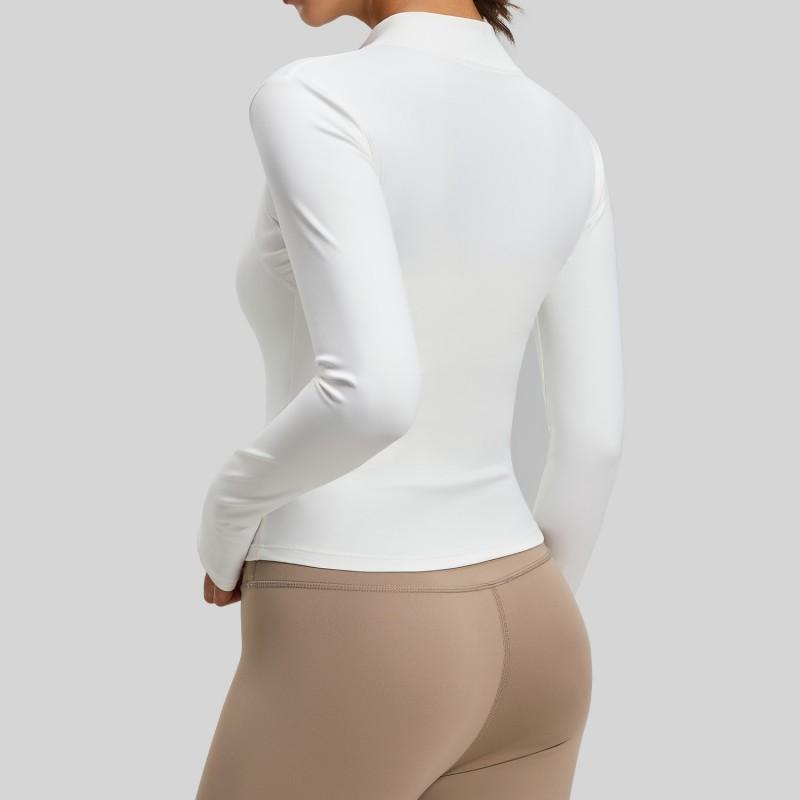 Womens Lightweight UV Protection Yoga Jacket Breathable Fitness Outerwear Sportswear