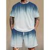 Summer Striped Animal 3D Printed Sports Wear Fashionable Comfortable Breathable Large Loose Casual Style Sports Wear
