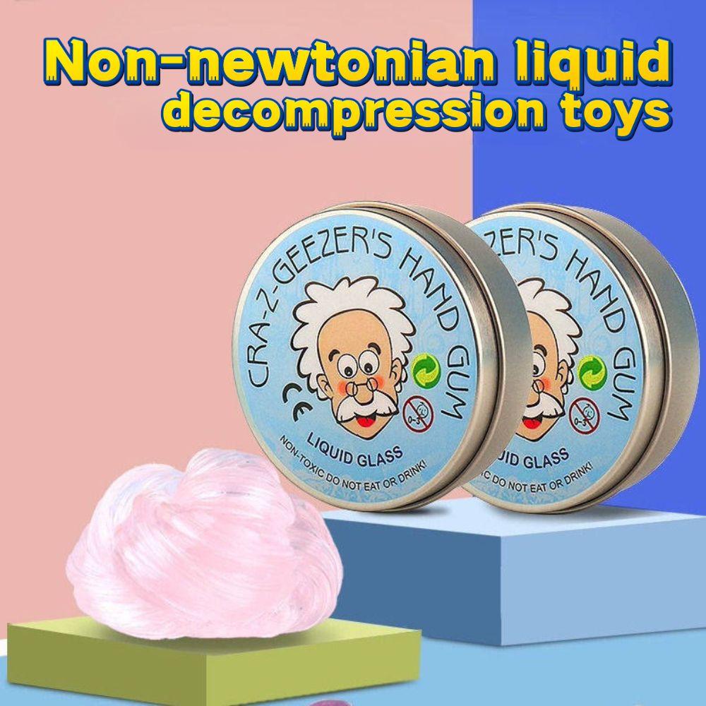 Activating Toys Orange Reusable Putty Liquid Crystal Bouncy Slime Toy Set Kid Safe Mud Stress Relief Toys Color Clay Handmade Diy Handgum Playdough