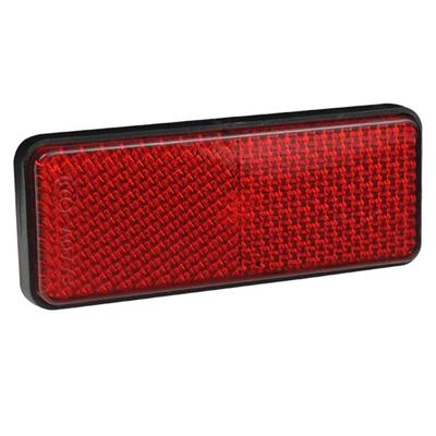 Motorcycle Reflector Red - Motorcycle Warning Reflector | Motorcycle Reflector Rectangle Reflective Warning Reflector,
