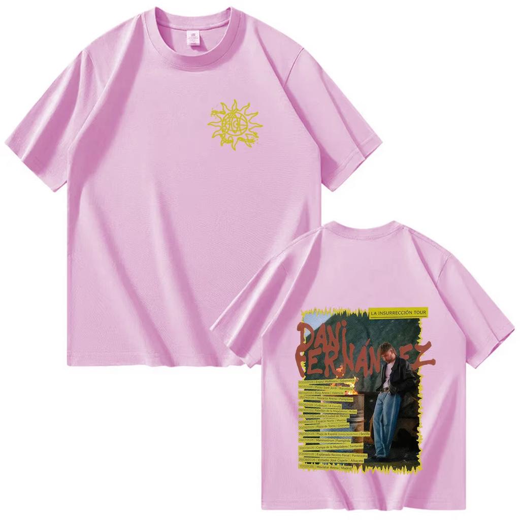 Rapper Dani Fernandez Retro New Graphics Print 2026 T Shirts Unisex Women Y2K T Shirt Cozy Short Sleeve Tshirt Streetwear Hip Hop