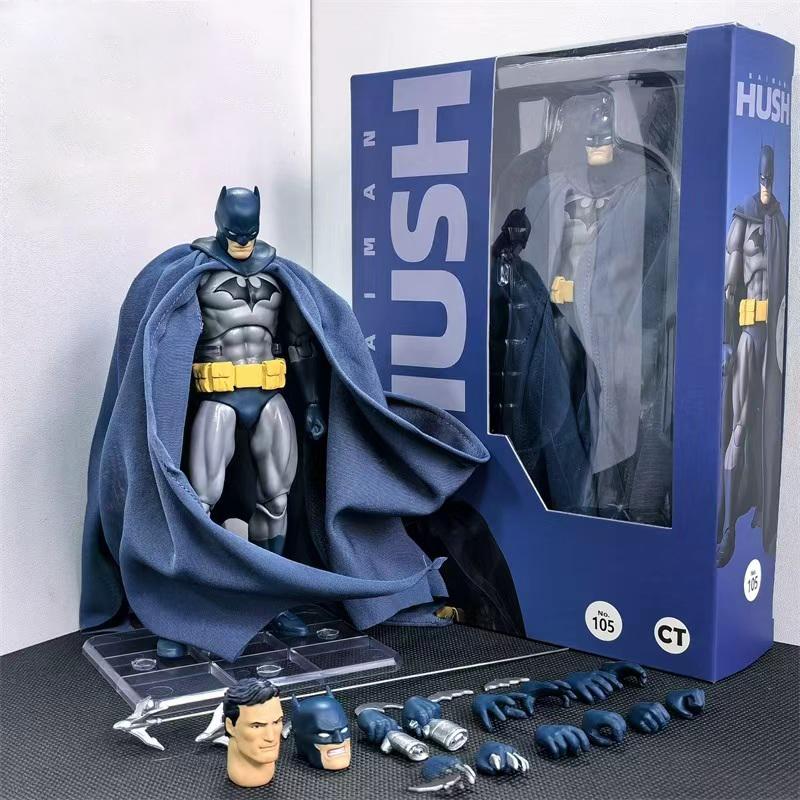 CT Toys Batman Figure Mafex Action Figure DC Justice League Hush The Dark Knight Collectible Model pvc Toy Gift