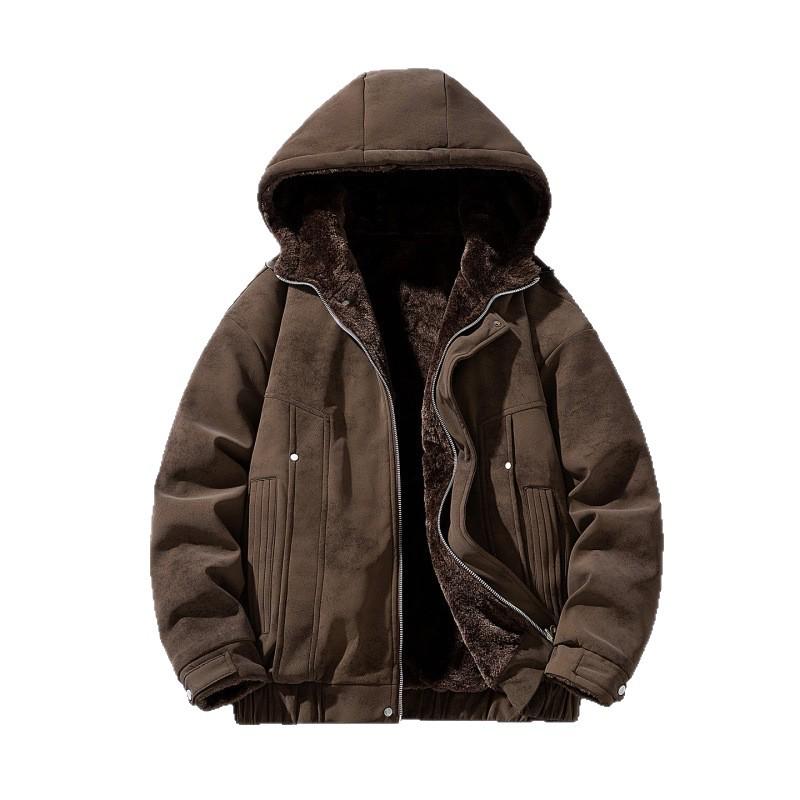 Omkeerbare Casual Katoenen Jas - Unisex Losse Pasvorm voor Herfst/Winter