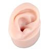 Silicone Ear Model Medium Skin Color Piercing Practice Ear Model for Earrings Display Teaching