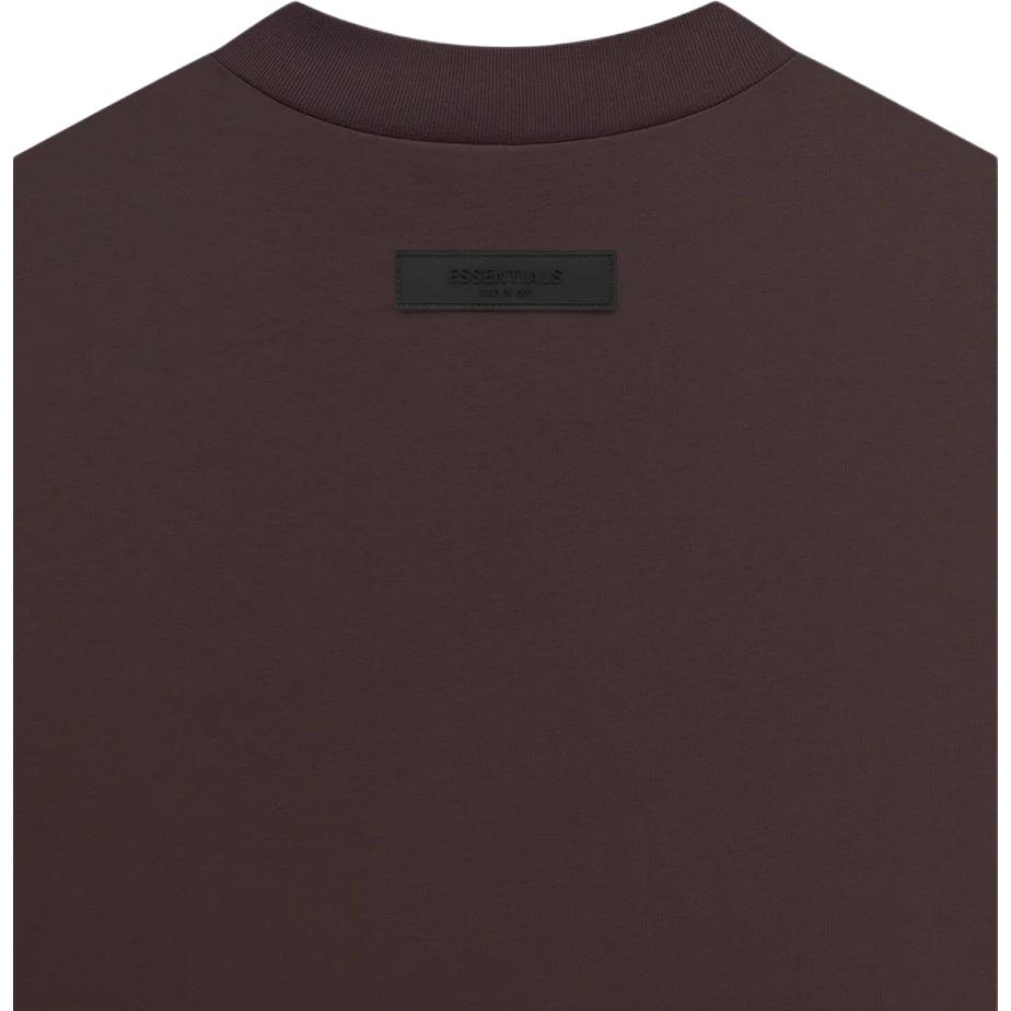 Fear of God Essentials Tričko s krátkým rukávem Pánské Topy Švestková FOG-SS23-060