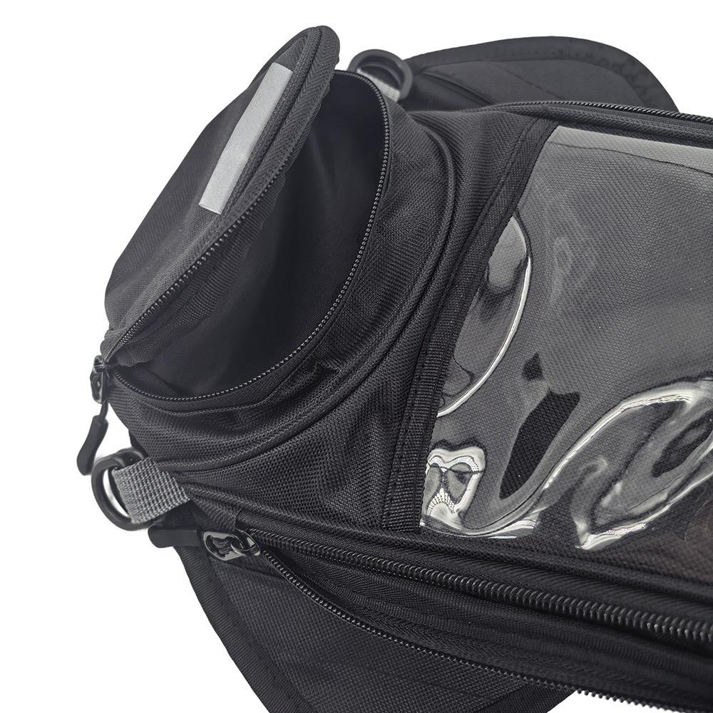 Magnetic Waterproof Motorcycle Tank Bag: Large-Capacity, Wear-Resistant, with Phone Navigation Holder