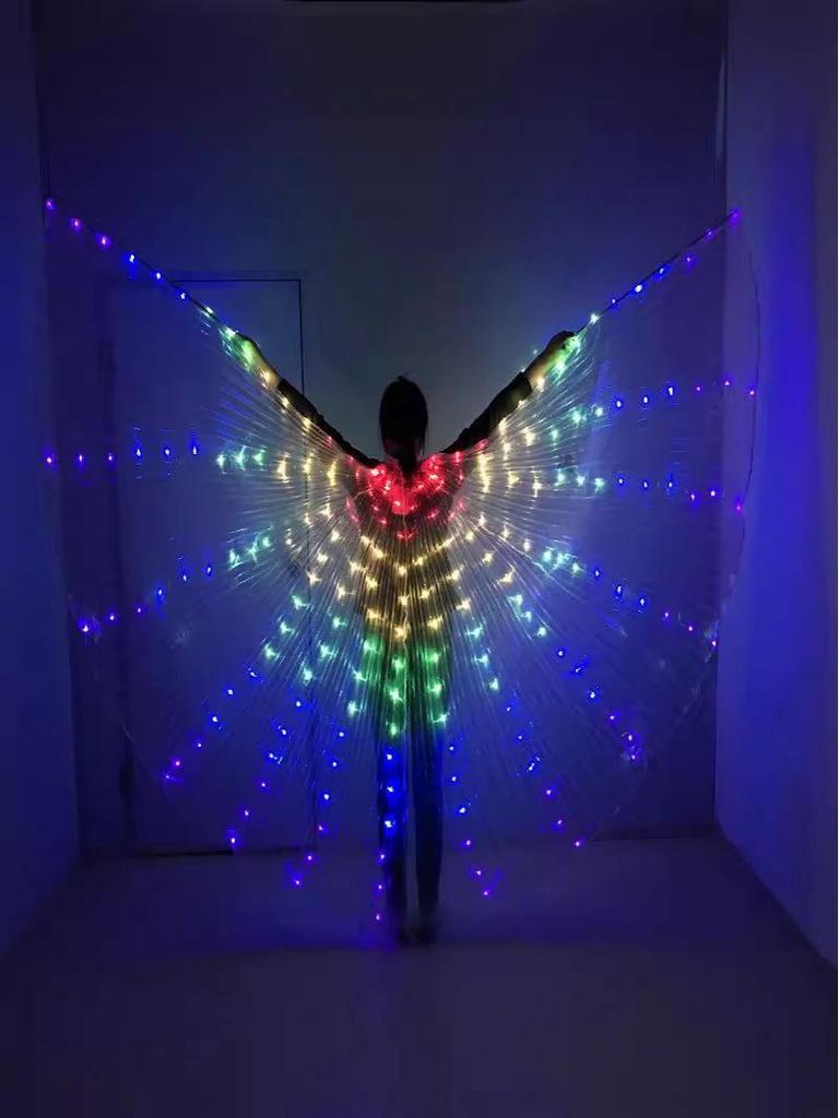 Halloween LED Glowing Butterfly Wings Costume