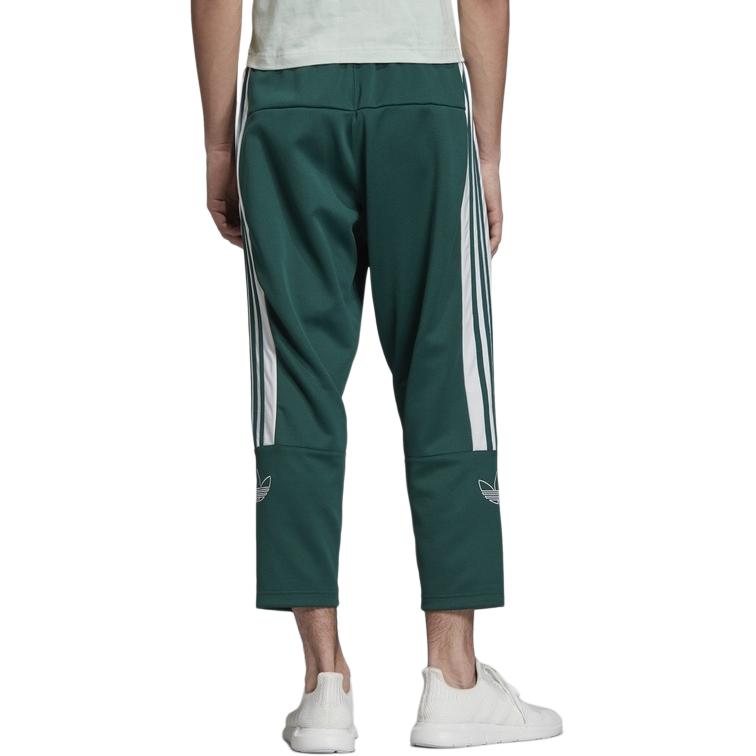 Adidas Originals Trefoil Sprt 7/8 Pants Men Bottoms Green FL0000