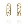 DU T`Ai PONT Simple Flat Line Earrings