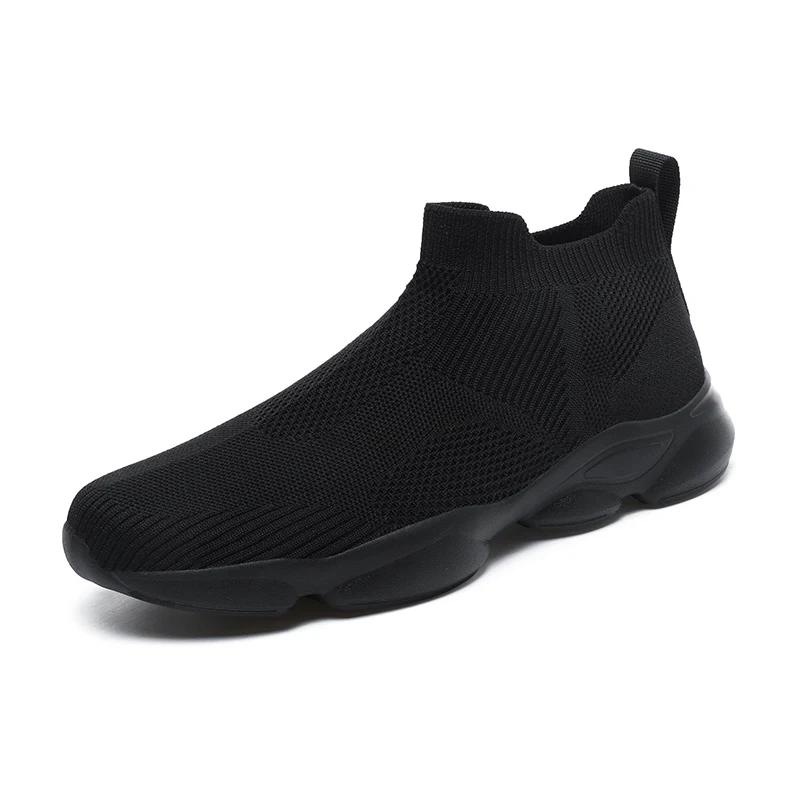 Fashion Men Sock Shoes 2025 Knit Breathable Socks Sneakers Man Plus Size 39 48 Light Slip-On Men Casual Sneaker chaussure hommes