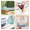 Portable Lunch Box Bag Solid Color Thickened Thermal Insulation Bag Suitable For Students Office Workers & Other Occasions