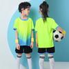 Kids Soccer Jersey Set Short Sleeve Team Uniform Boys Girls Kindergarten School Sports Performance