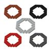 6 Stück MOC 6063 kleine Partikel Puzzle Baustein Teile achteckige hohle Platte DIY Kinderspielzeug Geschenk