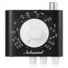 Nobsound FM Tuner Mini Headphone Band SI4831 Desk Ideal for Radio Enthusiasts Power Adapter Amplifier 3-Frequency Support, Chip, Treble/Bass