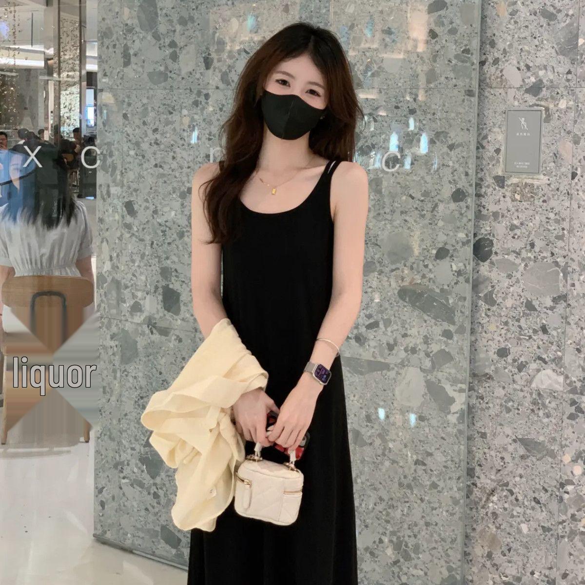 

Trendy Spring/Summer Women s Suit: Sun Protection Shirt & Slimming Camisole Dress Set S (for 43-50 kg)