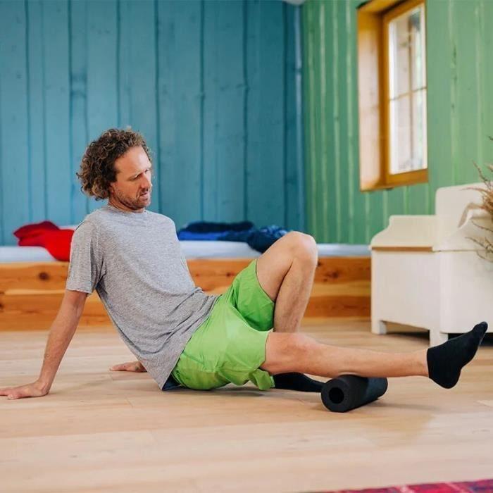 Rouleau de massage BLACKROLL Slim - noir - 30x10 cm