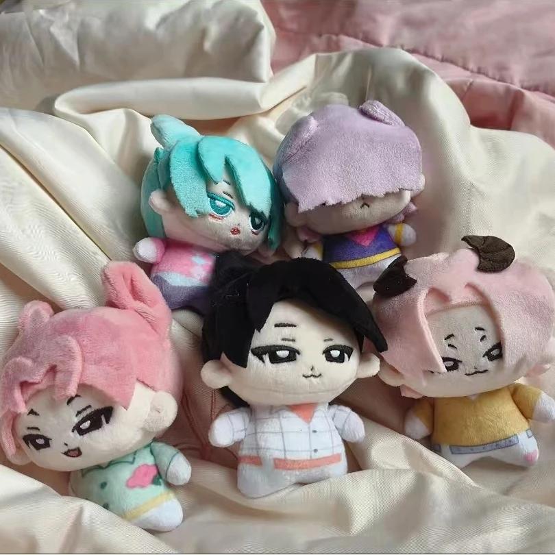 10cm Mini bábika kľúčenka Kpop Lovci démonov Plyšová bábika Rumi Mira Zoey Saja Chlapčenská bábika Jinu Abby Tajomná romantika Bábika pre bábätko Hračka Darček