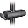 Handheld Shower Holder No Damage Wall Mount Adjustable Rod ABS Bathroom Fixture 10cm Length For Flexible Installation