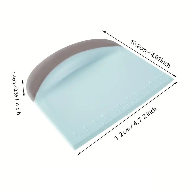 

1 шт. Инструмент для выпечки Пластиковый скребок DIY Кондитерский кремовый шпатель Трапециевидный нож для резки теста Разделитель торта для кухонных принадлежностей