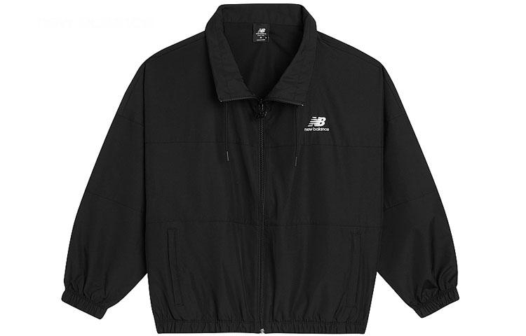 New Balance Jackets Women s Black Lapel Moderate Hard Shell AWJ01501-BK S