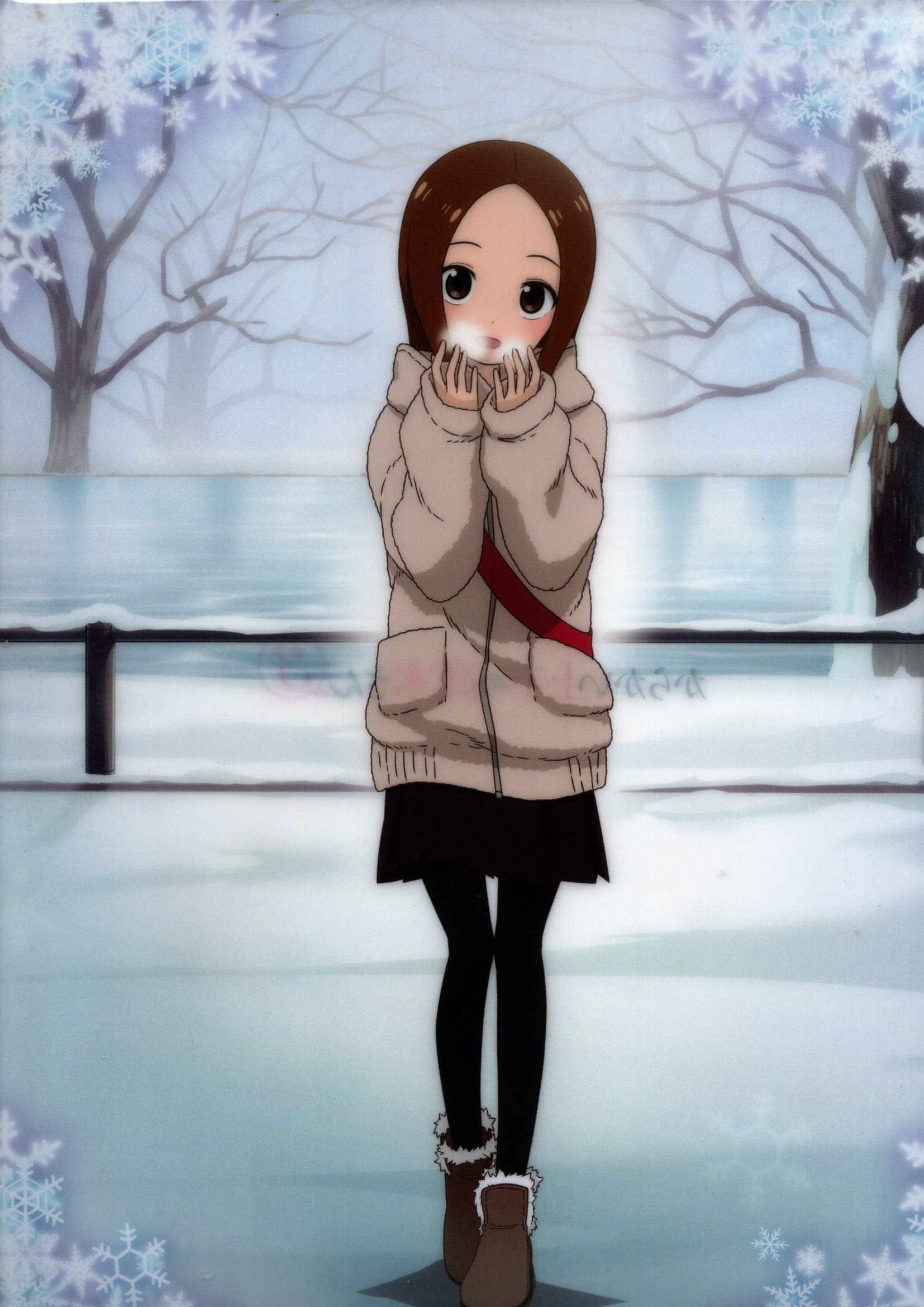 

Прозрачный файл Мастер поддразнивания Такаги-сан 3 Зима