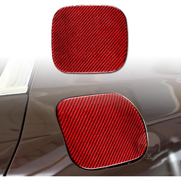 for Honda Accord 9th Gen 2013-2017 Accessories Door Handle Red | Real Carbon Fiber, for Honda Accord 9th Gen 2013 2014 2015 2016 2017, Interior Trim