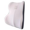 Car Neck Pillow Lumbar Support Cushion Driver Seat Memory Foam Ice Silk Cover