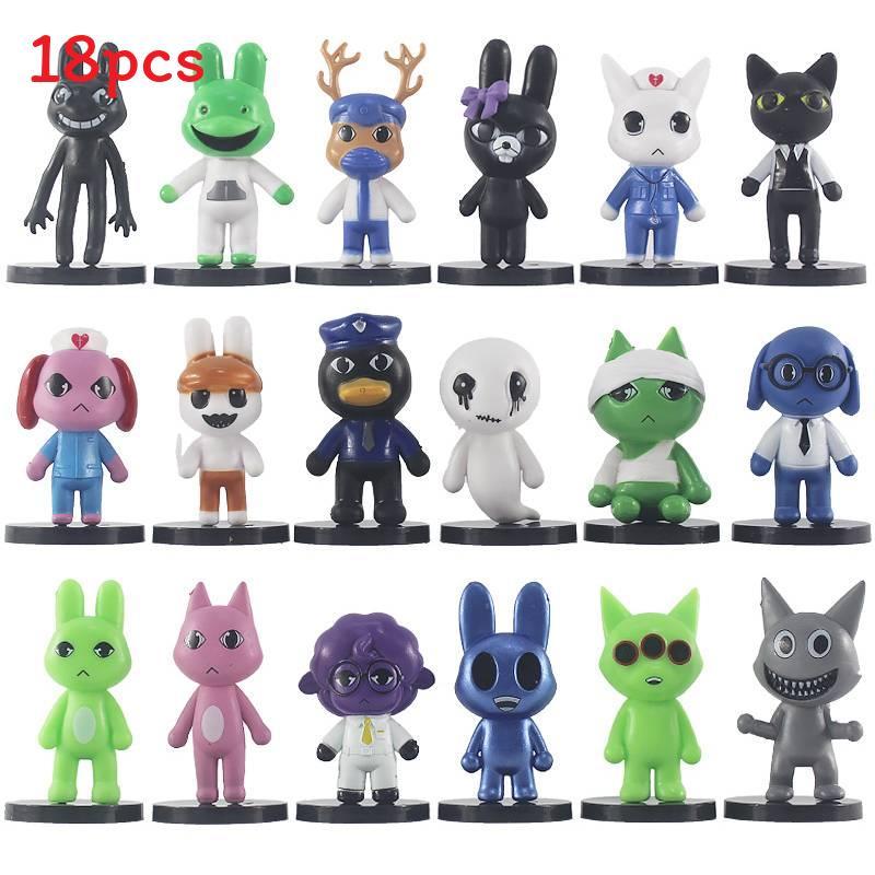 Animal Hospital Action Figure Toy Collection With Soft Pvc Material For Kids And Collectors