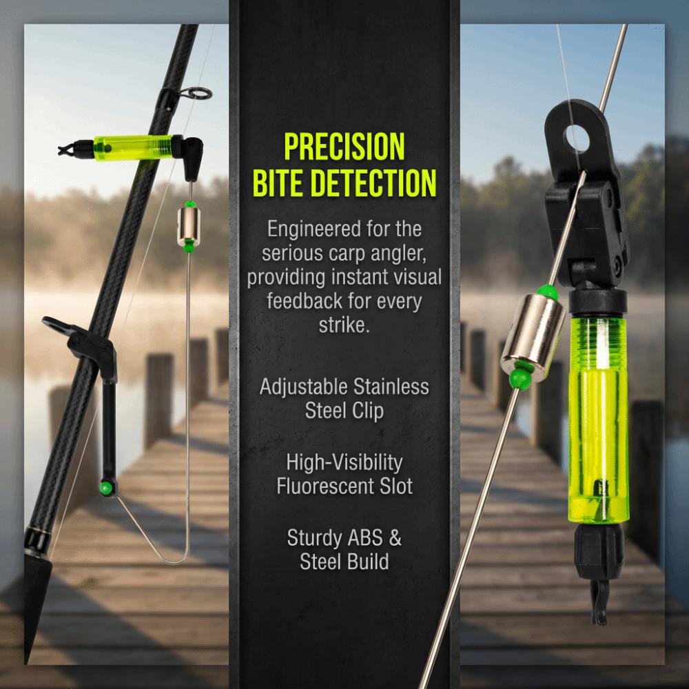 Stainless Steel Fishing Bite Indicator Hanger 245mm Fishing Indicator for Anglers