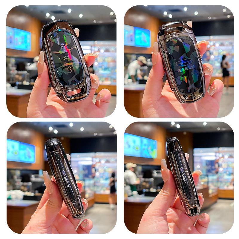 Geely Emgrand Key Case: Fits Xingrui, Boyue PRO, Xingyue L, L7/L6, Binyue with Metal Buckle