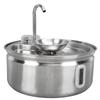 Cat Water Fountain Stainless Steel 3.2L Automatic Circulation Pet Drinking Dispenser Quiet Dog Drink
