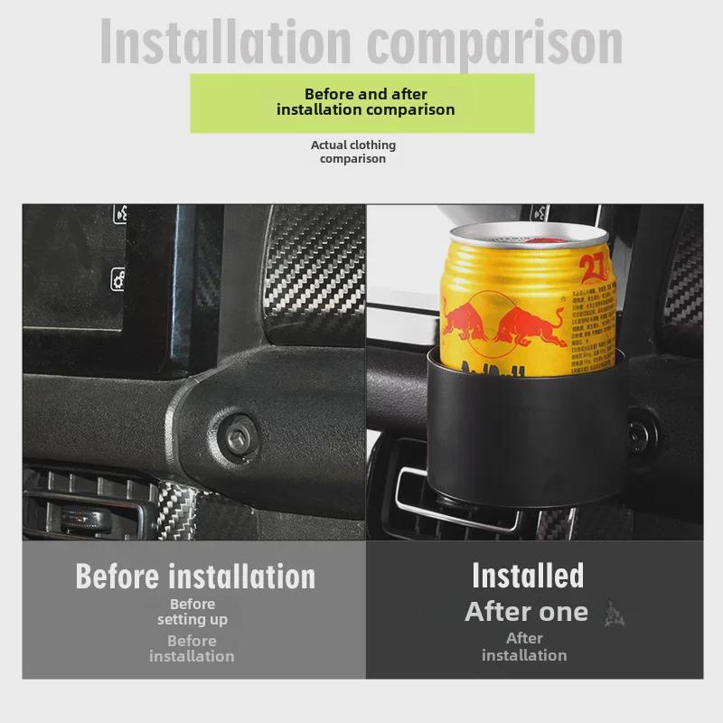 Suport pentru pahar cu apă pentru Suzuki Jimny JB64/JB74 Panou de instrumente