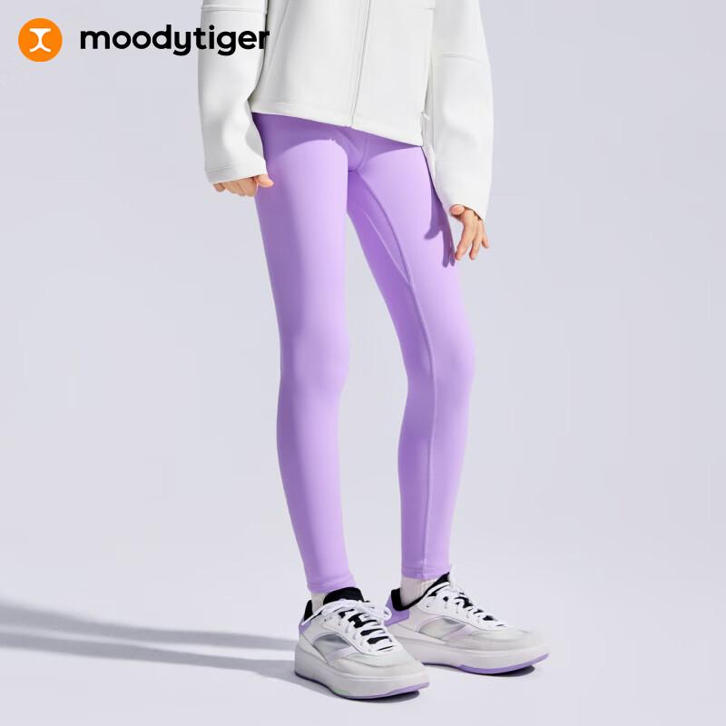 Мягкие эластичные спортивные леггинсы для йоги для девочек Moodytiger 120