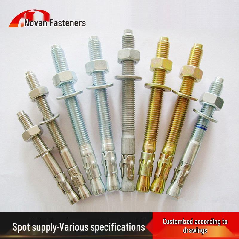 4.8 Grade Galvanized Car Repair Anchor with Zinc Sleeve and Pull-Out Expansion Bolt