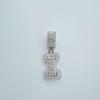 European Rock Candy Necklace: 26-Letter Pendant, Hip Hop Fashion Jewelry Accessories