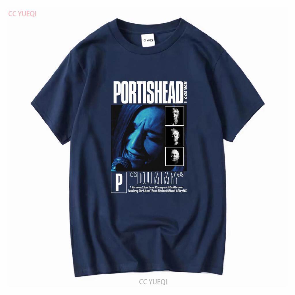 Portishead Dummy Vintage 90s T Shirt Rock Trip hop Band long or short sleeves vintage Washed Casual Slightly Comfortable