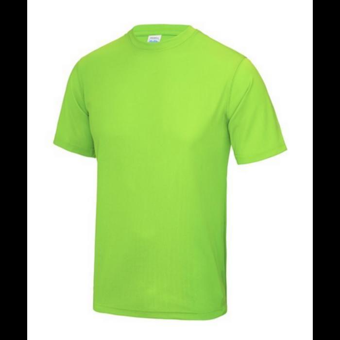Tee shirt de sport homme Just Cool anti transpirant lot 3 vert fluo - - Vert